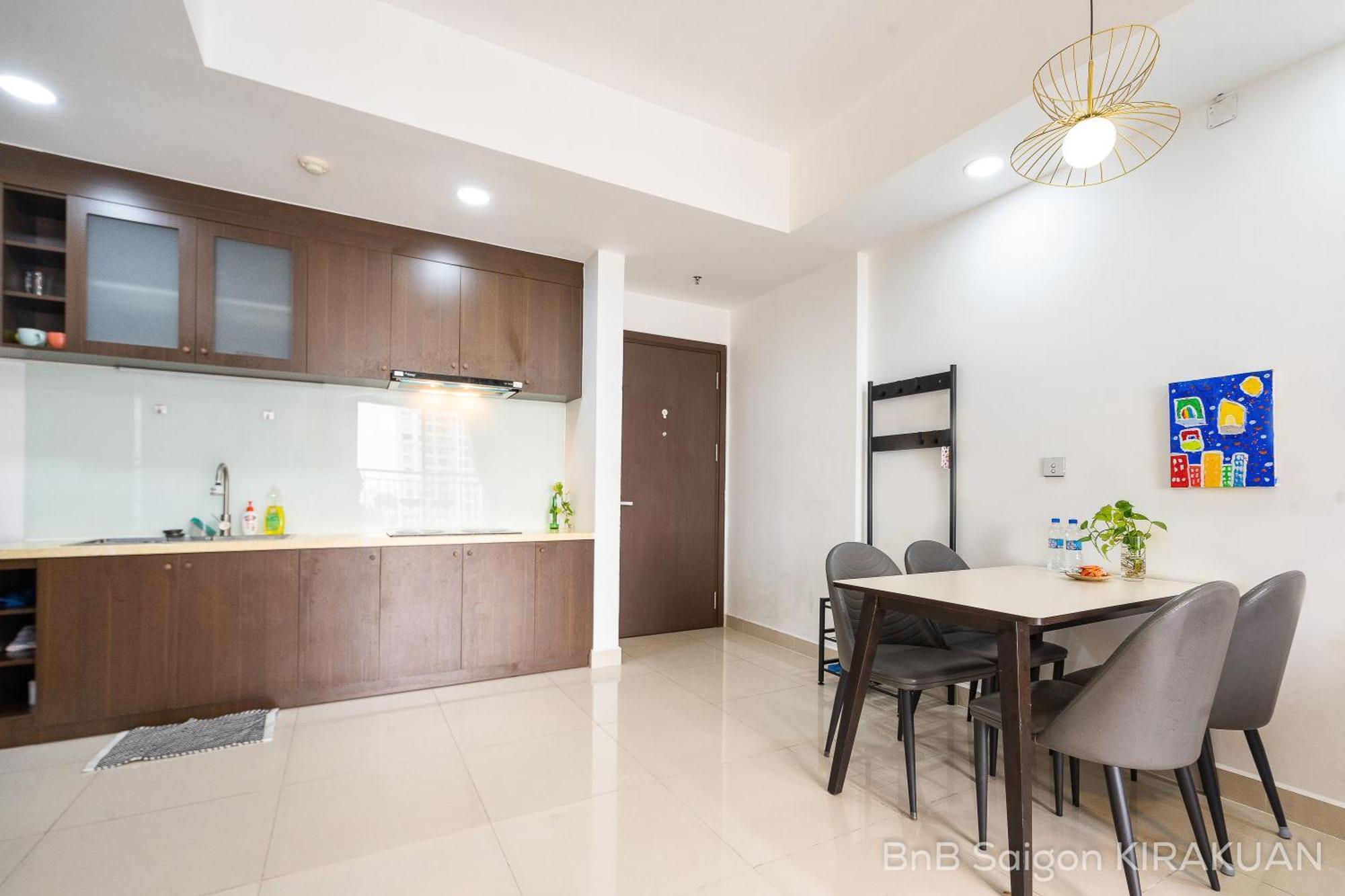 Kirakuan ☆city View Flat/sky Pool/gym Appartement